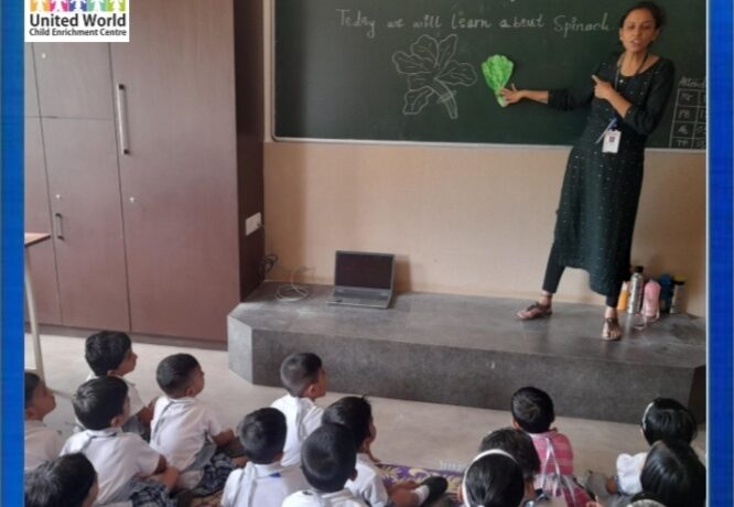My yummy spinach soup bowl is ready