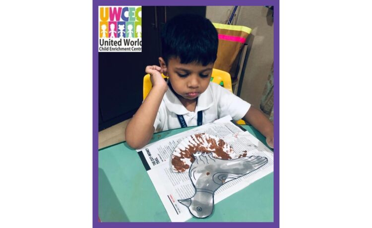 Look ,I painted a pigeon !