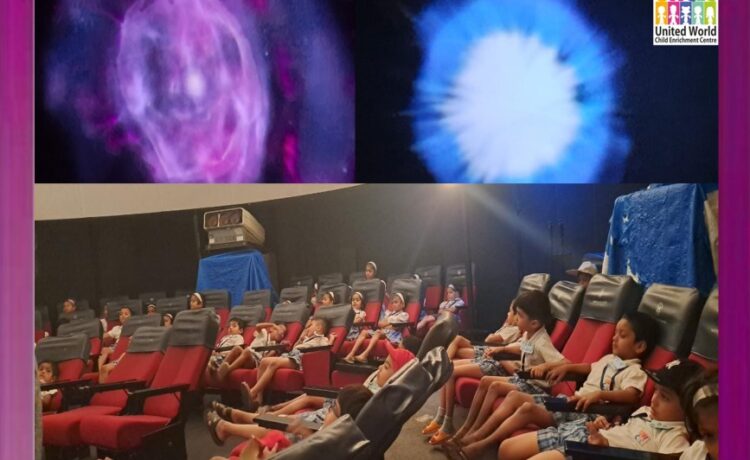 Sr.Kg students of UWCEC visits Planetarium