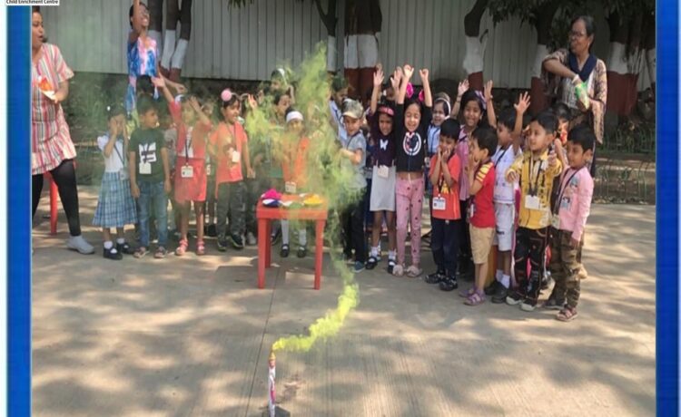 Holi celebration at UWCEC