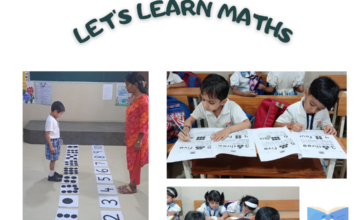 Starting them young on Maths!