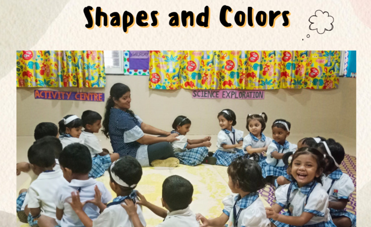 Teaching shapes and colors at UWCEC!