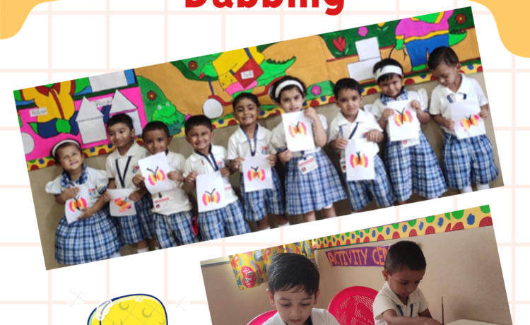 Fun with Sponge dabbing at UWCEC