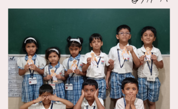 Students learned about Mahatma Gandhi at UWCEC!