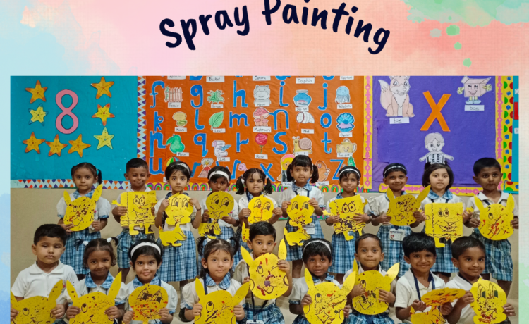 Spray Painting activity at UWCEC.